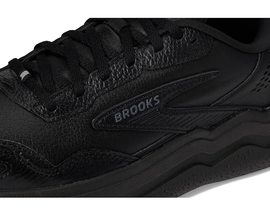 Кроссовки Brooks Ghost Max Leather с технологией DNA Loft v3 и верхом из кожи