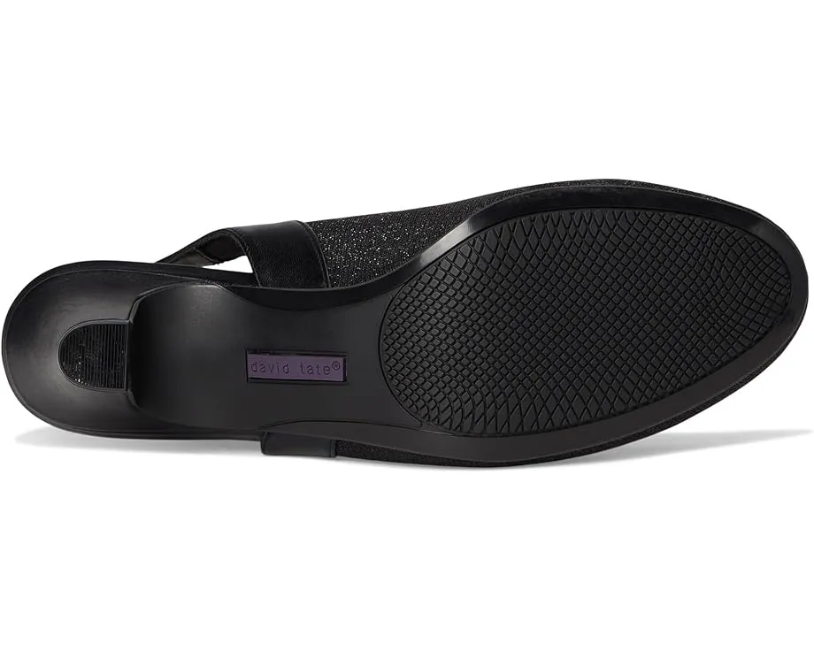 David Tate Туфли-лодочки Avenue с блестками и ремешком на щиколотке