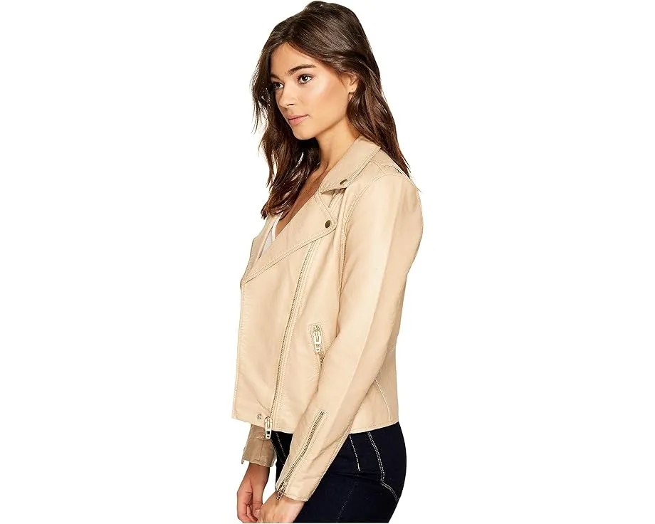 Косуха Blank NYC из искусственной кожи с рельефными швами