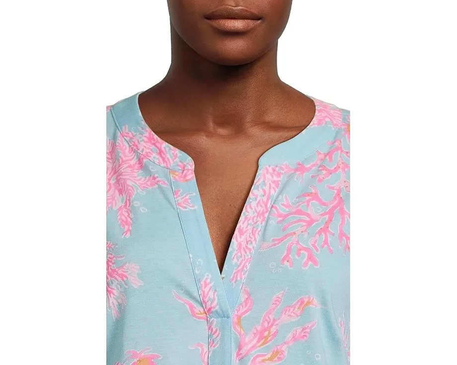 Платье Lilly Pulitzer Colson с вырезом лодочка и манжетами на рукавах