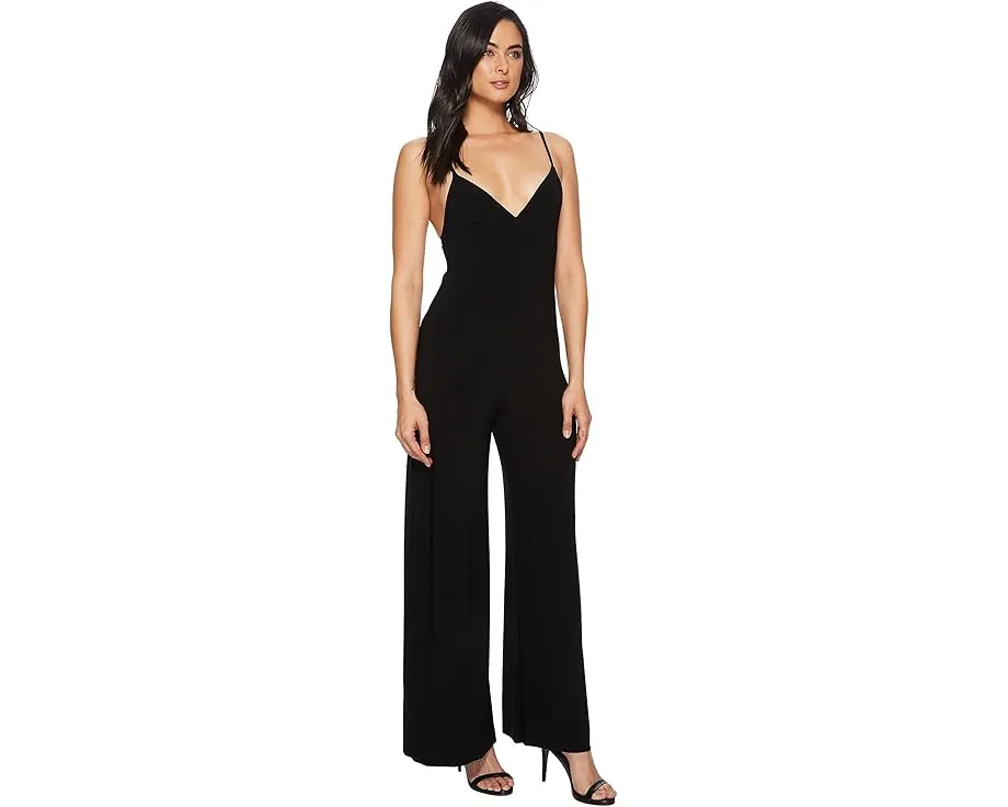 Комбинезон Slip Jumpsuit от Norma Kamali с V-образным вырезом