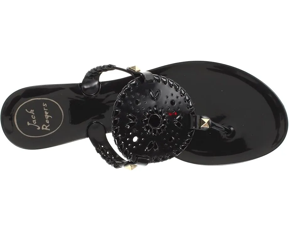 Сандалии Jack Rogers Georgica Jelly из искусственного материала с перфорацией