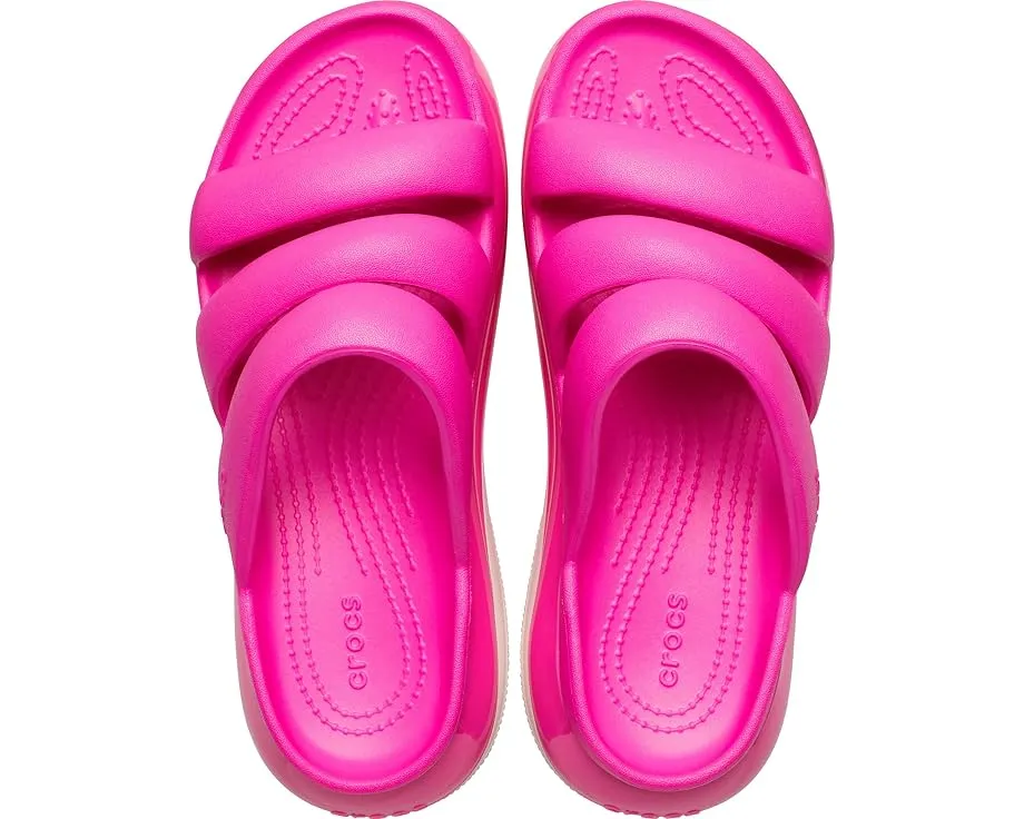 Сандалии Crocs Mega Crush Triple Strap на платформе с тремя ремнями