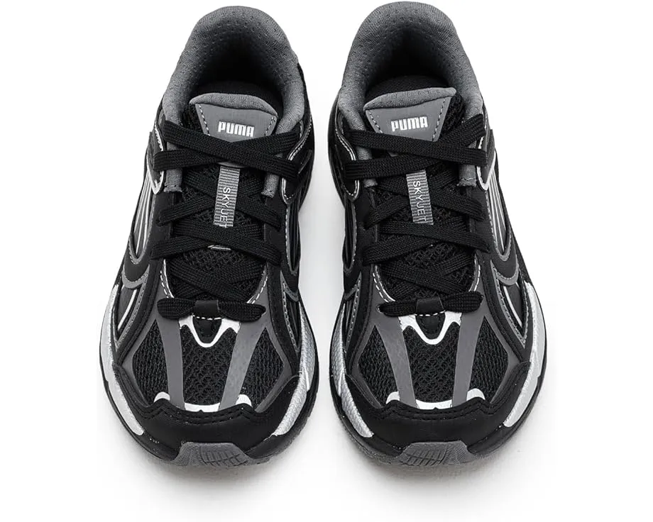 Детские кроссовки PUMA Skyjet с двухтонным сетчатым верхом и резиновой подошвой