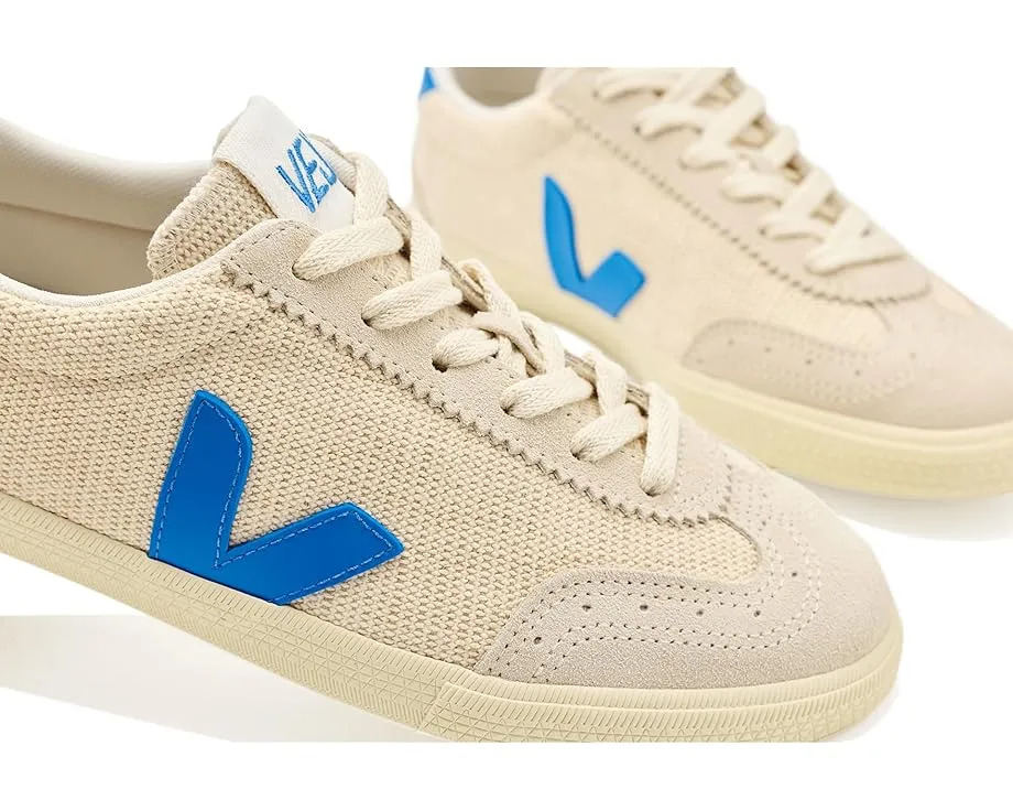 Кроссовки VEJA Volley из органического хлопка с замшей и кожей