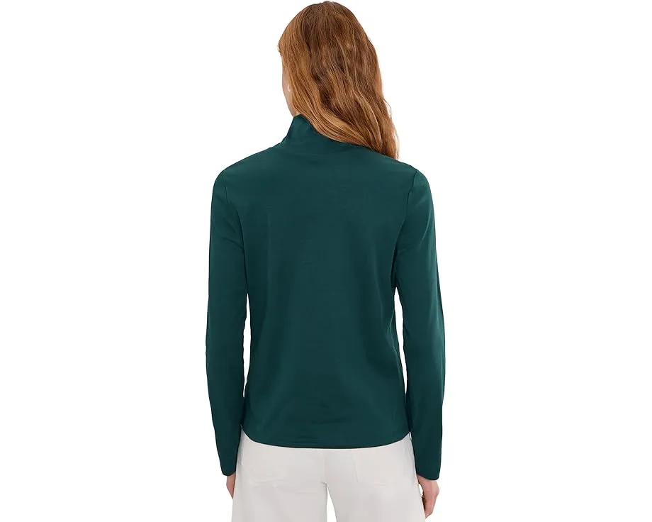 Легкий водолазный свитер L.L.Bean Signature из хлопка