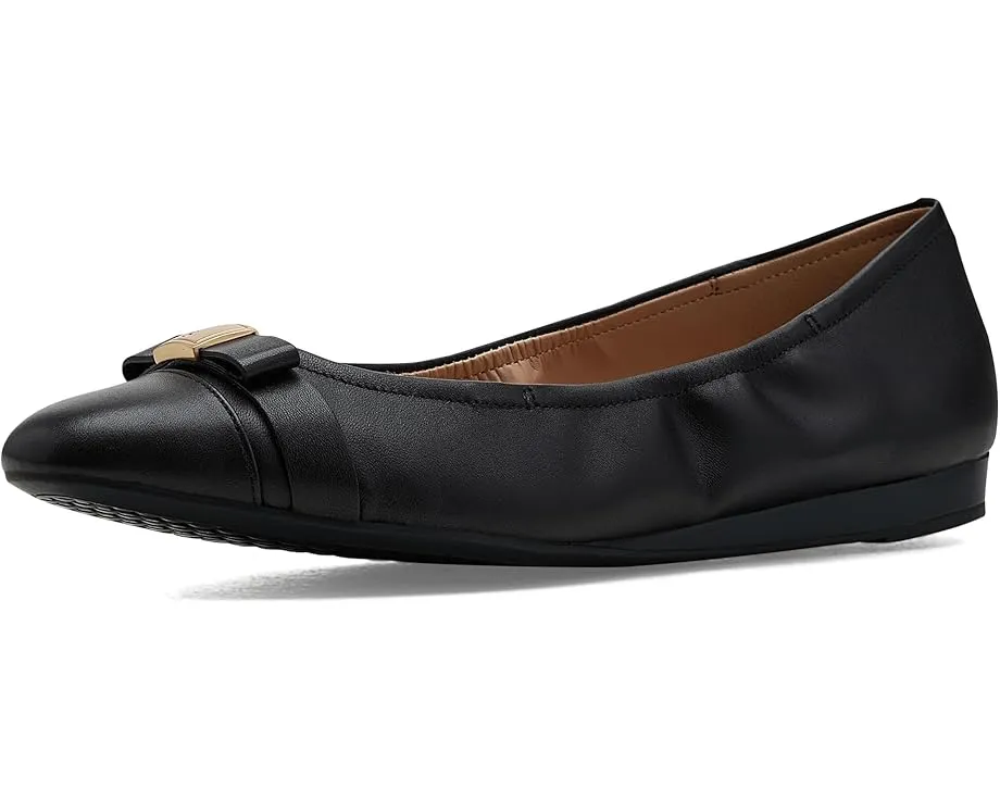Балетки Cole Haan Go-To Tova Bow с бантом из кожи