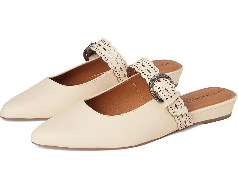 Лоферы Lucky Brand Nicona с перфорацией и клиновидным каблуком