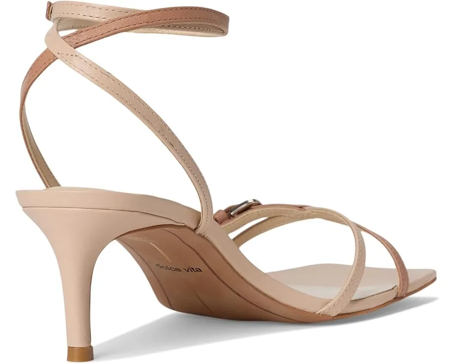 Босоножки Bamby на низком каблуке с квадратным носком и регулируемыми ремешками Dolce Vita