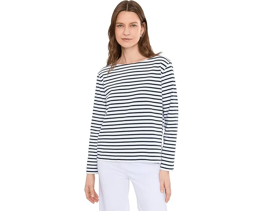 Топ Lilla P Easy Boatneck с лодочкой и полосками