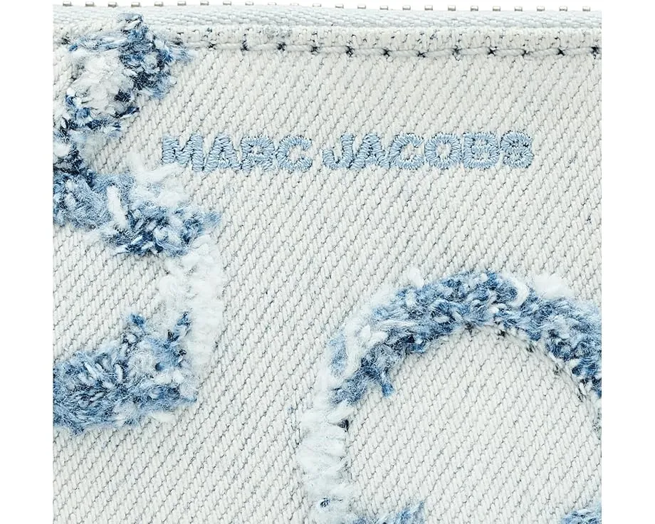 Джинсовый компактный кошелек Marc Jacobs The Daisy Denim Mini
