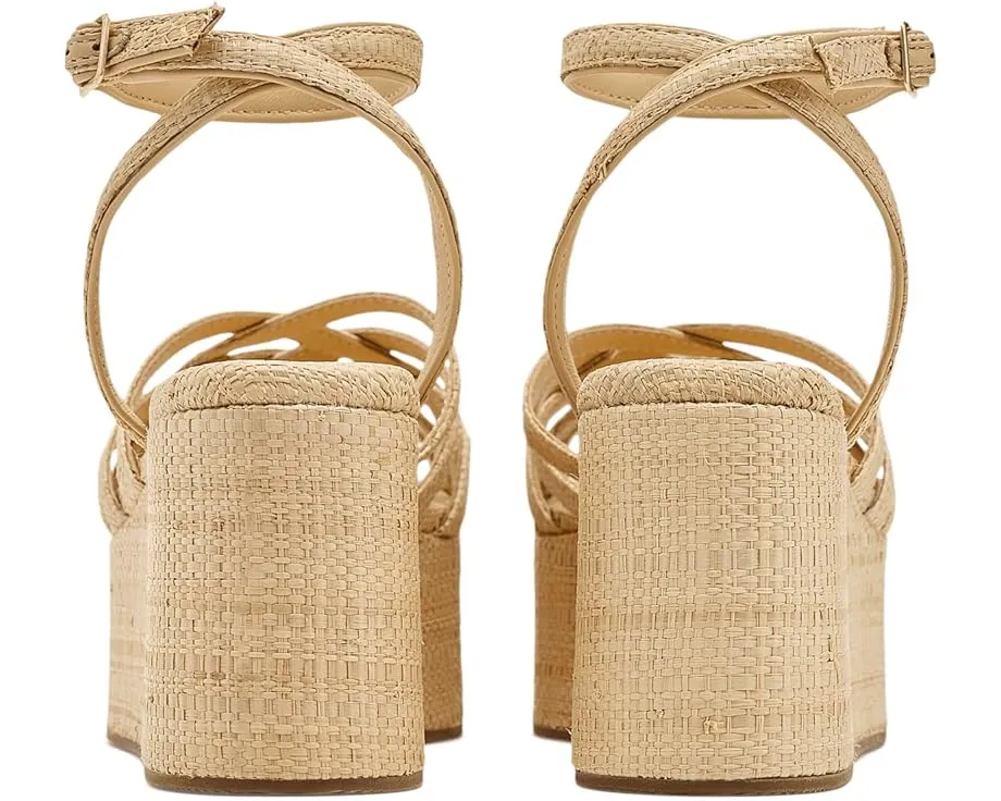 Сандалии Loeffler Randall Channing на платформе с регулируемым ремешком