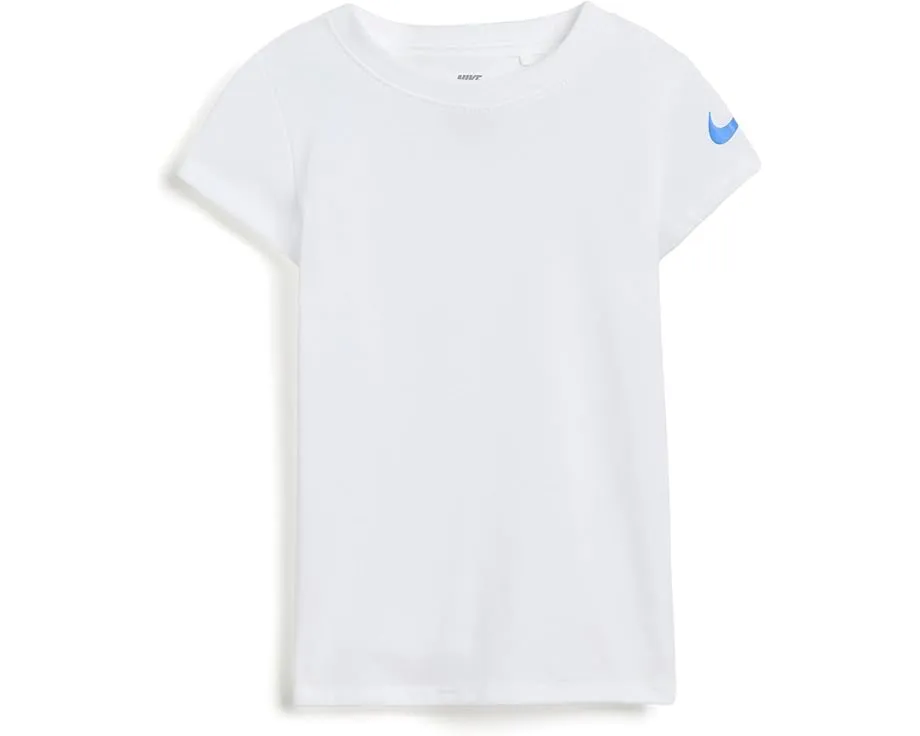 Платье Nike Lace it Up с футболкой для маленьких детей синее