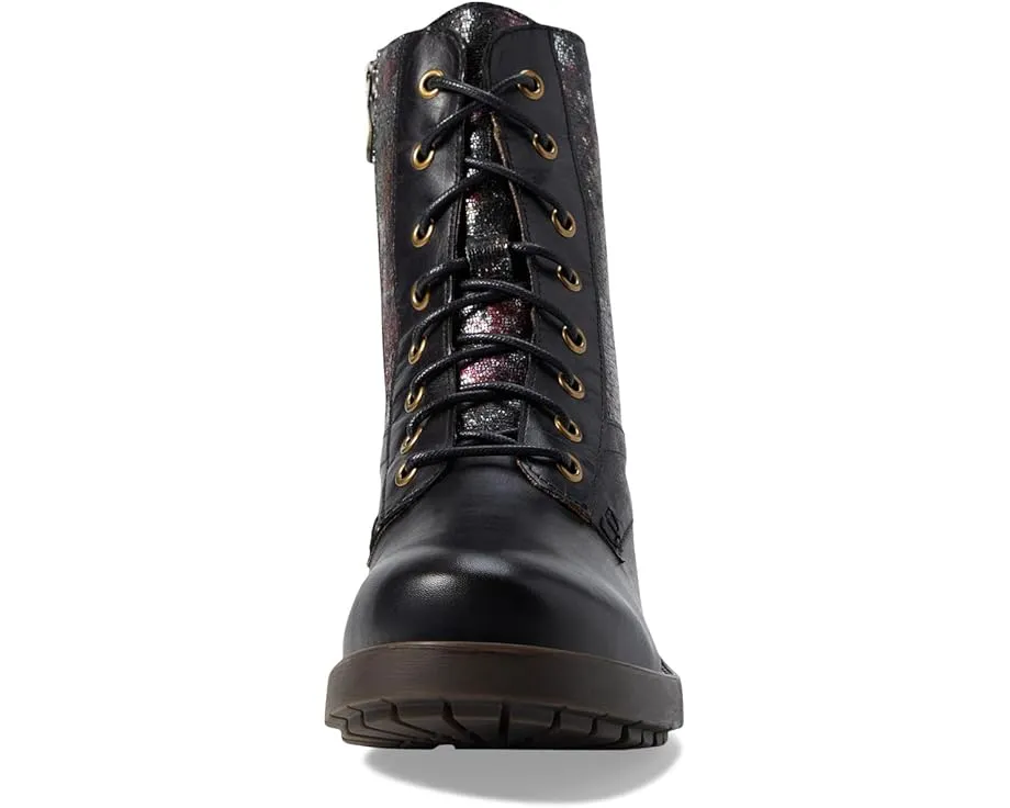 Ботильоны L'Artiste by Spring Step Marty-Met с металлическим эффектом и цветочным принтом