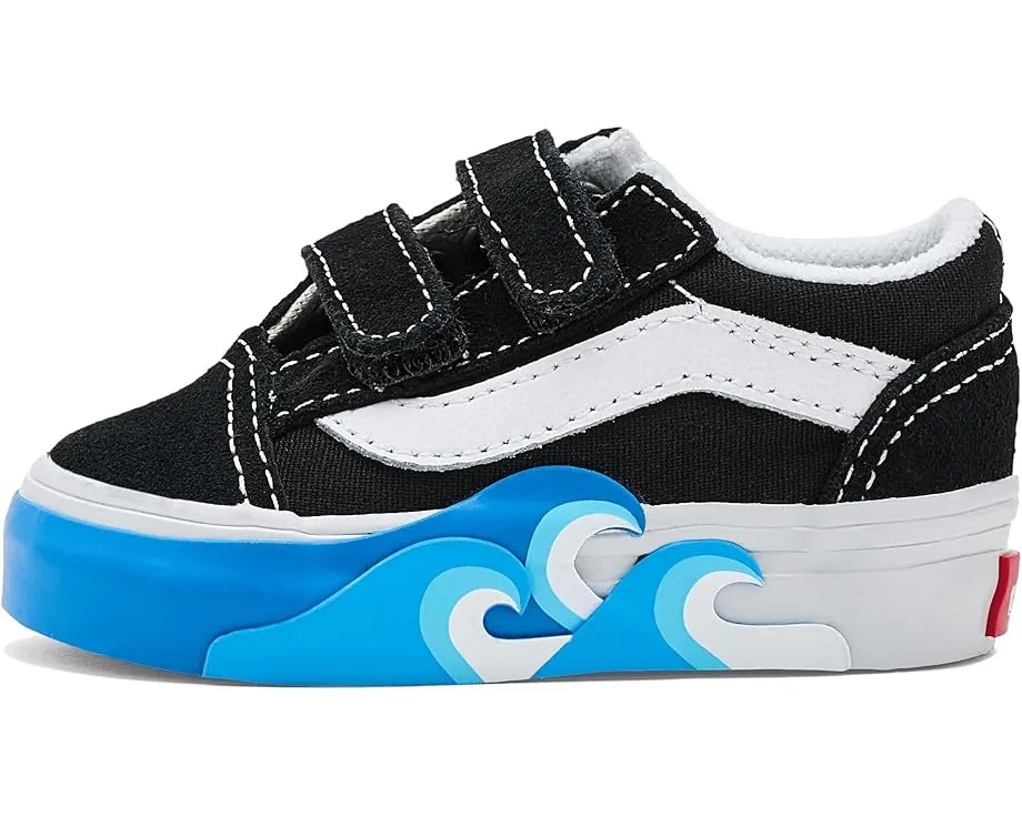 Туфли Mary Jane Vans Kids на липучке с текстильным верхом и резиновой подошвой