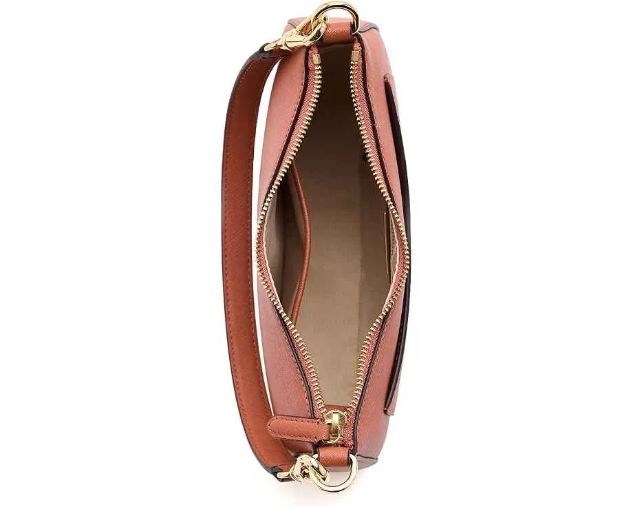 Сумка Lauren Ralph Lauren Crosshatch Leather Medium Danni Bag из телячьей кожи