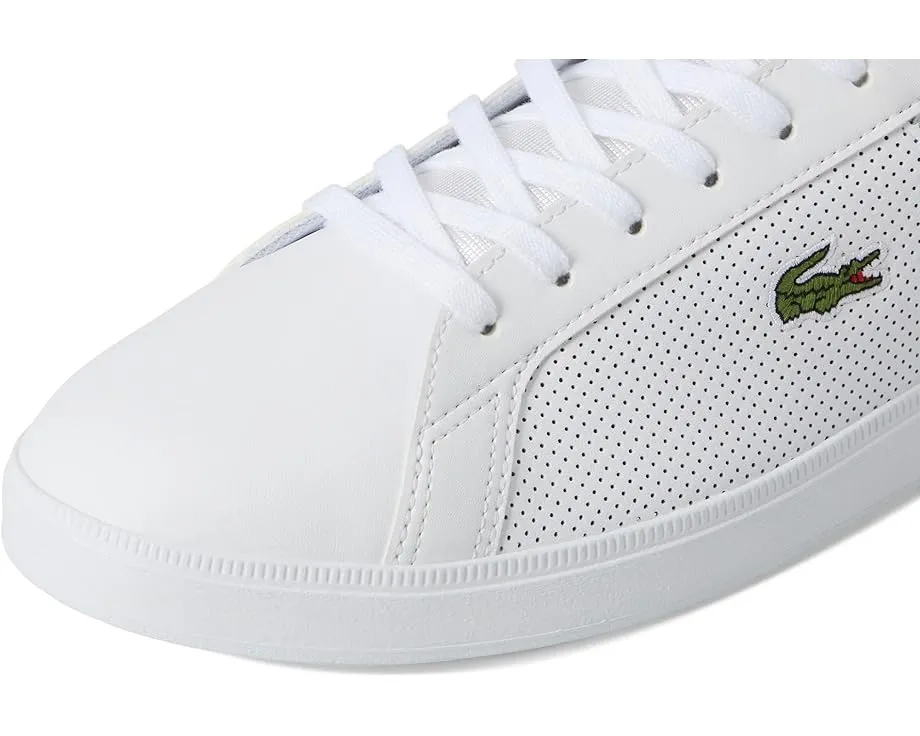 Lacoste Lite Base кроссовки из кожи с круглым носком