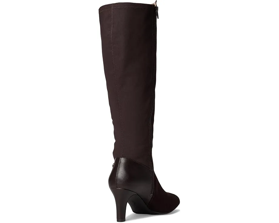 LifeStride Gracie Wide Calf сапоги на высоком каблуке с широкой икрой