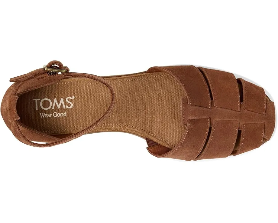 Босоножки Jaclyn Fisherman с плетеными ремешками и квадратным носком