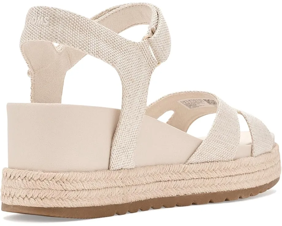 Сандалии TOMS Alana на клине с платформой и ремешками