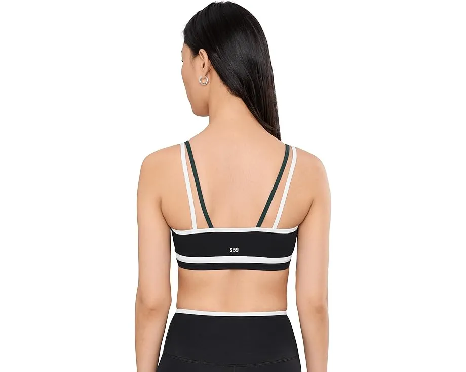 Splits59 Спортивный бюстгальтер Eva Rigor с двойными бретелями