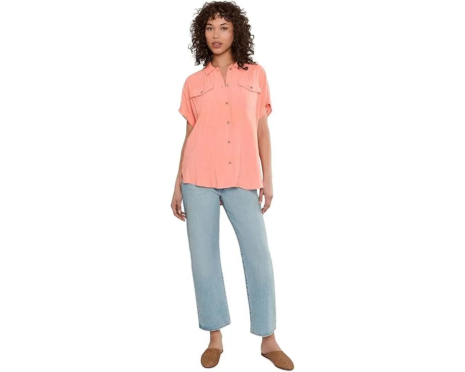 Рубашка Ariat Badlands с расслабленным силуэтом и принтом