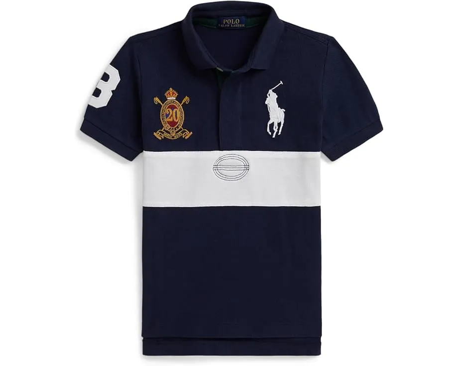 Поло Big Pony 20th Anniversary Crest Polo Ralph Lauren Kids для малышей и детей