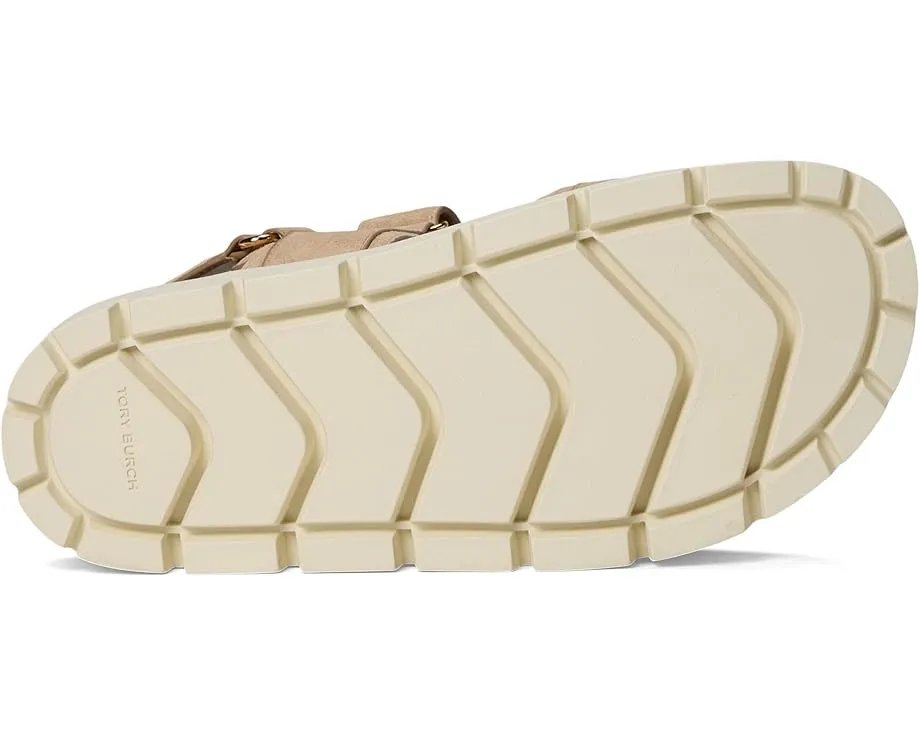 Сандалии Tory Burch Kira Rope Sport Sandal с ремешками на липучке и кожаной стелькой