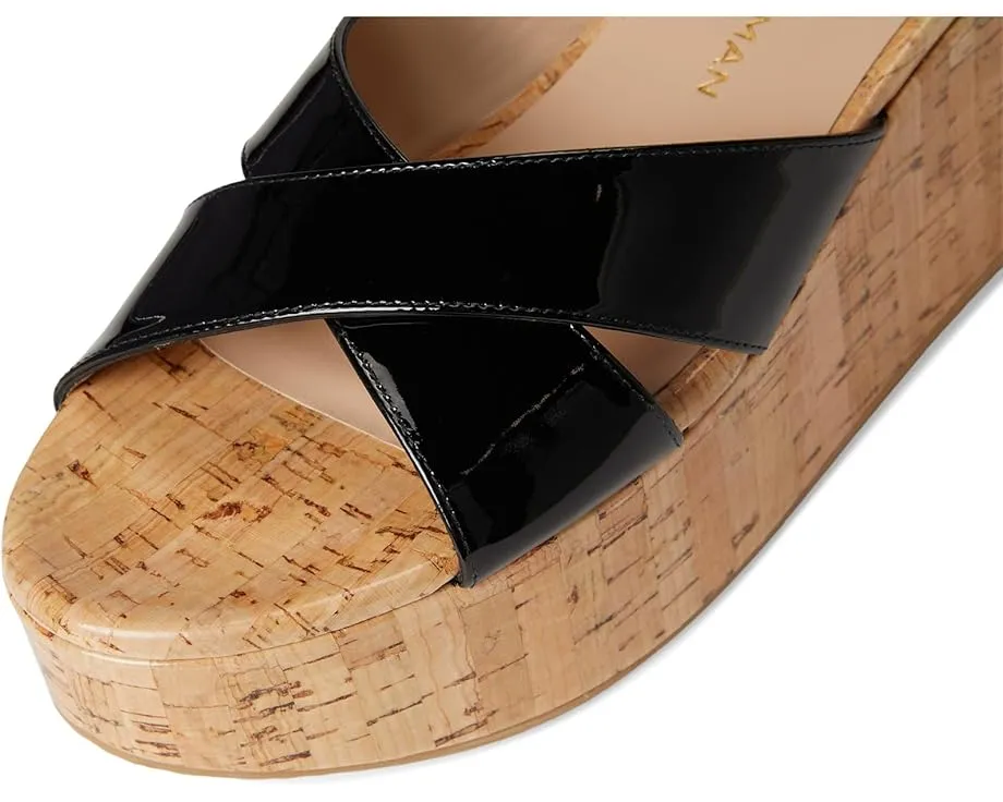 Сандалии Stuart Weitzman Dayna Wedge Slide на платформе с открытым носком