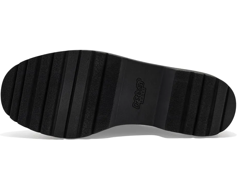 Dr. Scholl's мюли Bring It Clog на платформе черные