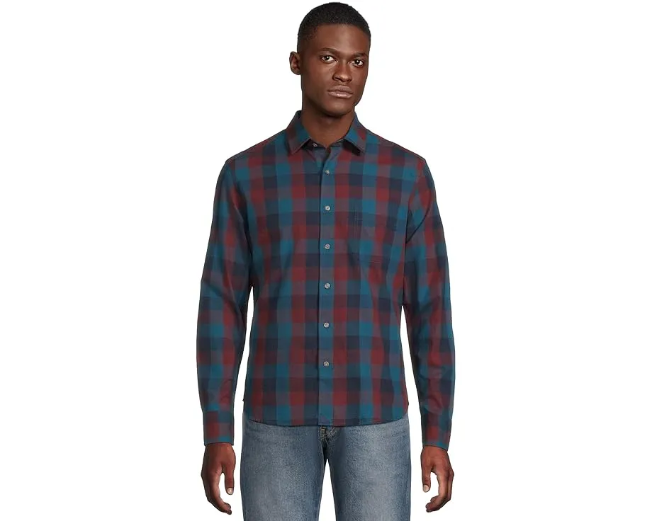Фланелевая рубашка UNTUCKit Heinrich с длинным рукавом в клетку