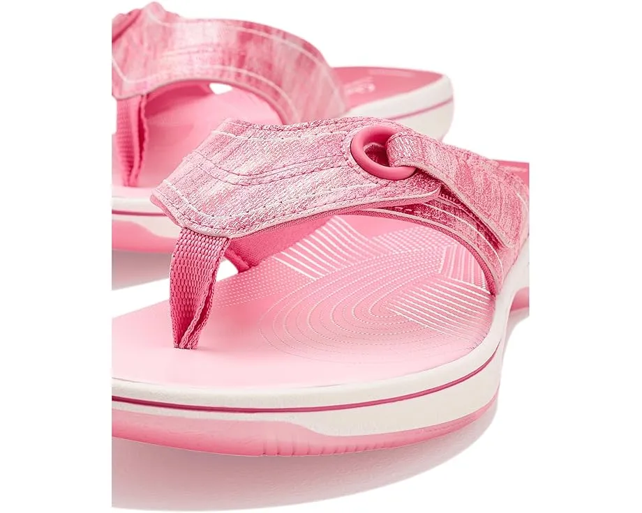 Шлепанцы Clarks Breeze Reyna с технологией Cloudsteppers и стелькой Cushion Soft