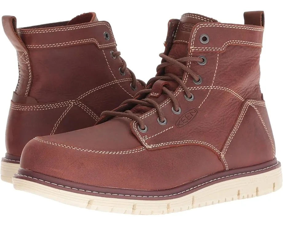 Рабочие ботинки KEEN Utility San Jose 6" с мягким носком и подошвой KEEN.GRIP