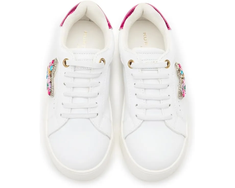 Детские кеды Kurt Geiger London Mini Laney Love Heart с металлическим сердцем