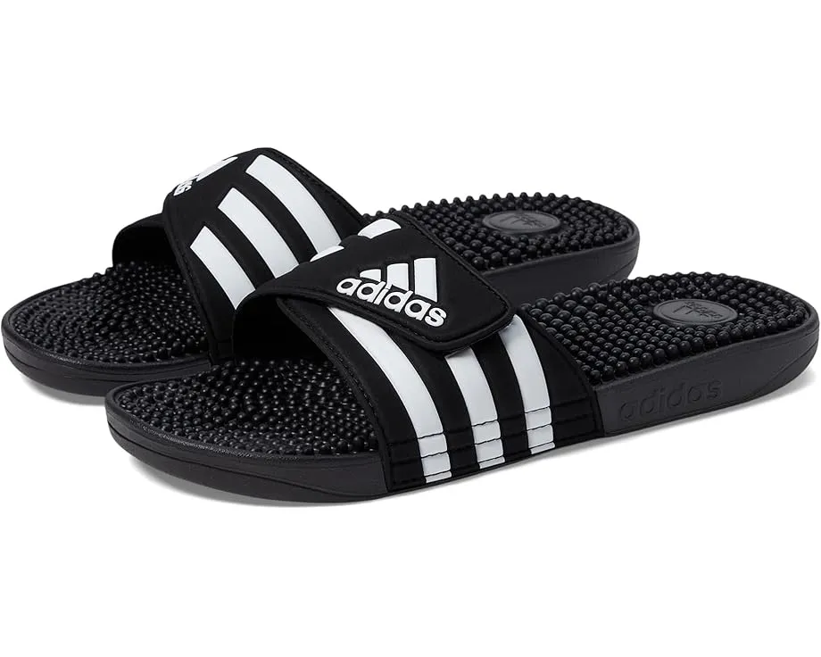 adidas Adissage сланцы с массажными элементами и регулируемым ремешком