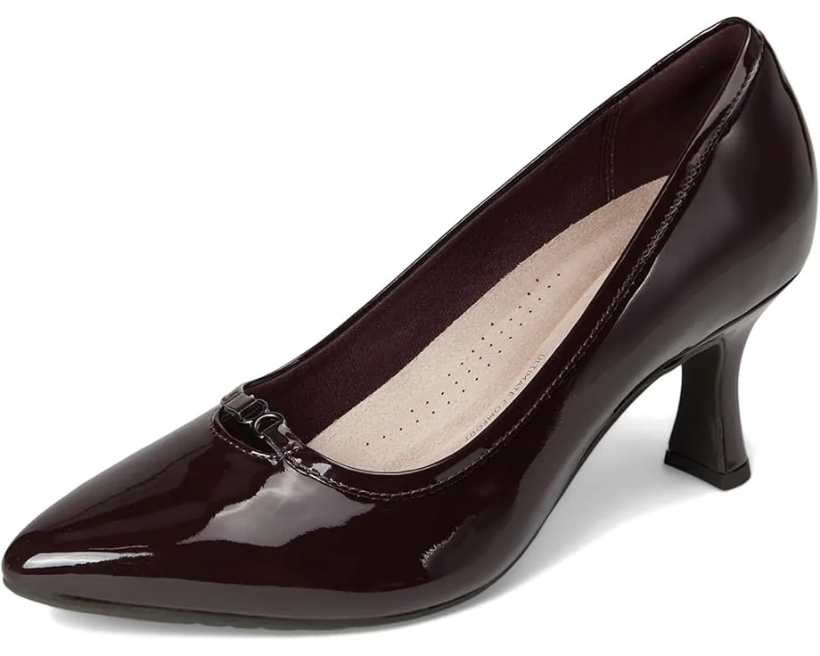 Туфли-лодочки Clarks Kataleyna West с острым носом и пеной Ultimate Comfort