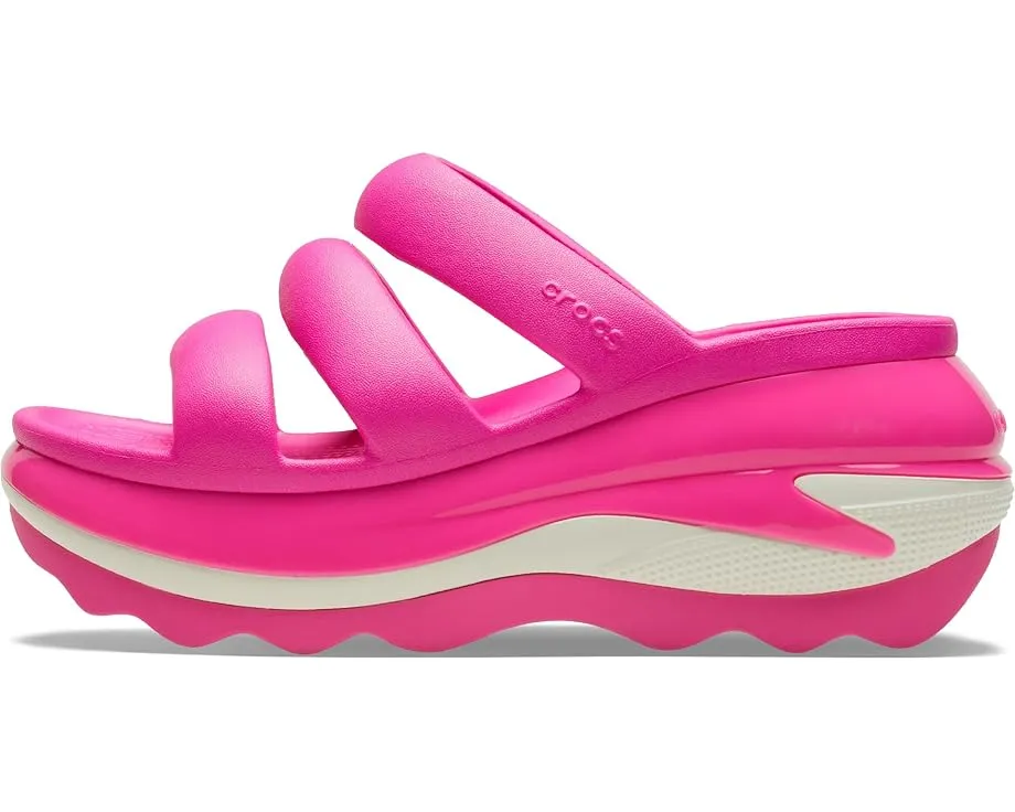 Сандалии Crocs Mega Crush Triple Strap на платформе с тремя ремнями