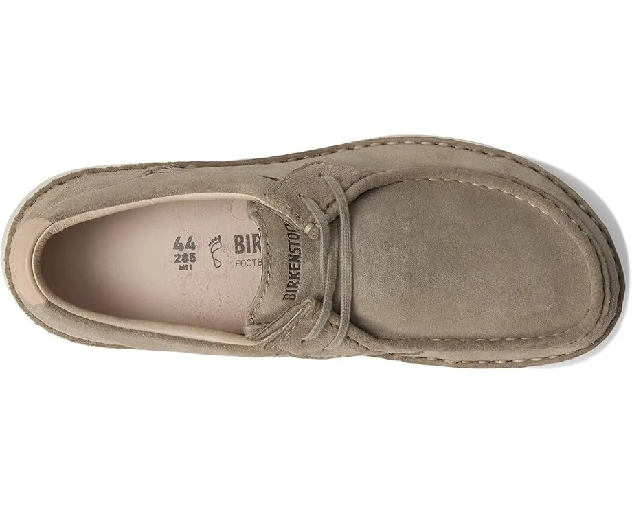 Обувь Birkenstock Pasadena из замши с функциональной шнуровкой и пробковой стелькой