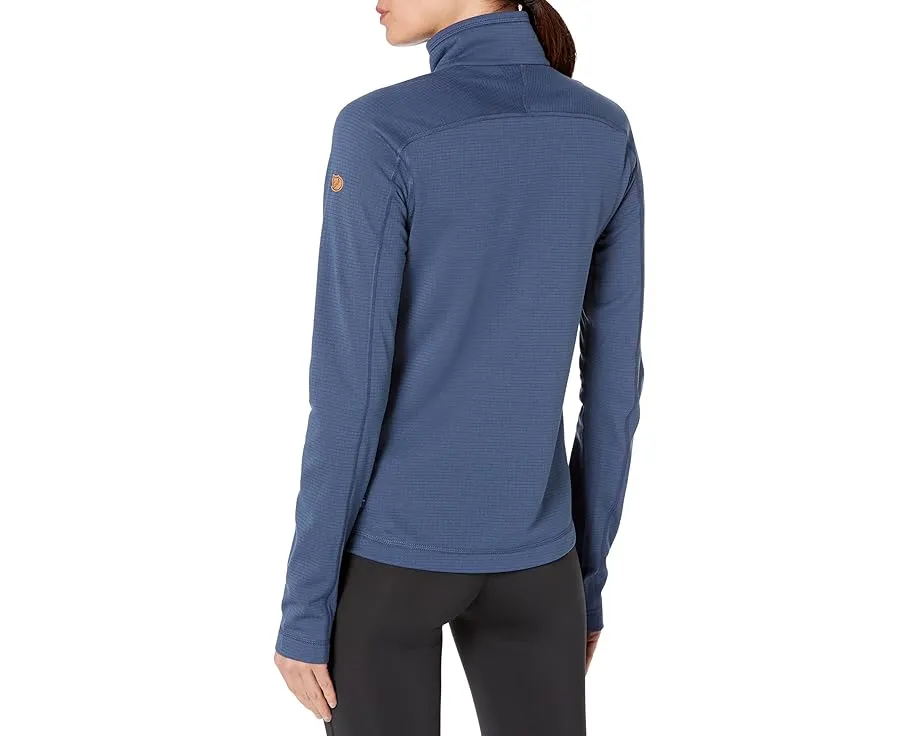 Fjällräven куртка Abisko Lite Fleece из переработанного полиэстера с карманами
