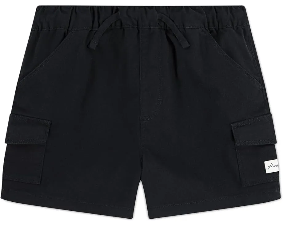 Шорты Hurley Kids Pull-On Woven с эластичным поясом и карманами