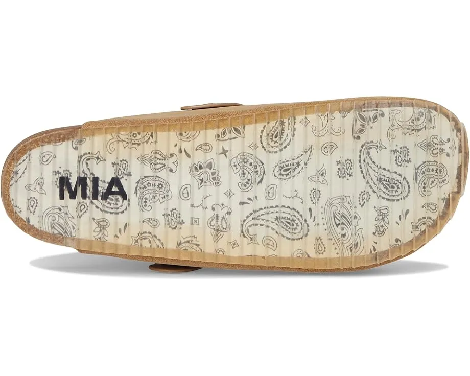 Мюли Qwest-P на платформе из веганской замши и пробки от MIA