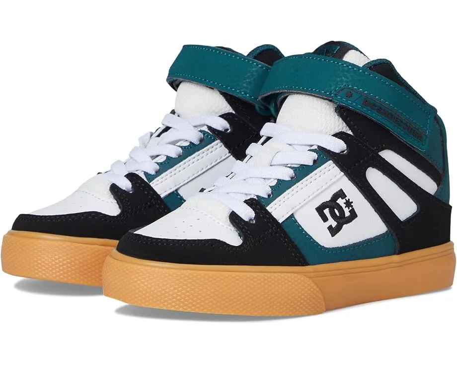 Кроссовки DC Kids Pure High-Top EV с вулканизированной подошвой для скейтбординга