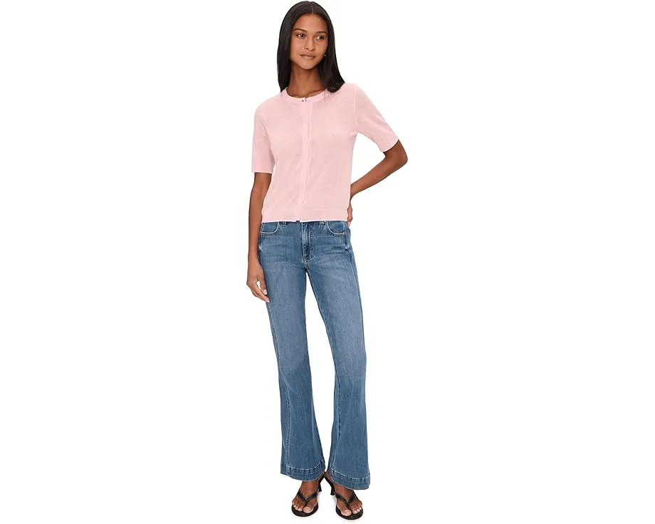 Кардиган Vince Camuto с короткими рукавами из полупрозрачной ткани