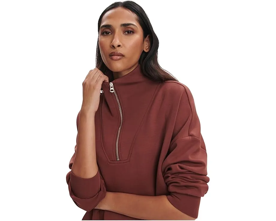 Свитер Varley Hawley 1/2 Zip с высоким воротником и технологией DoubleSoft