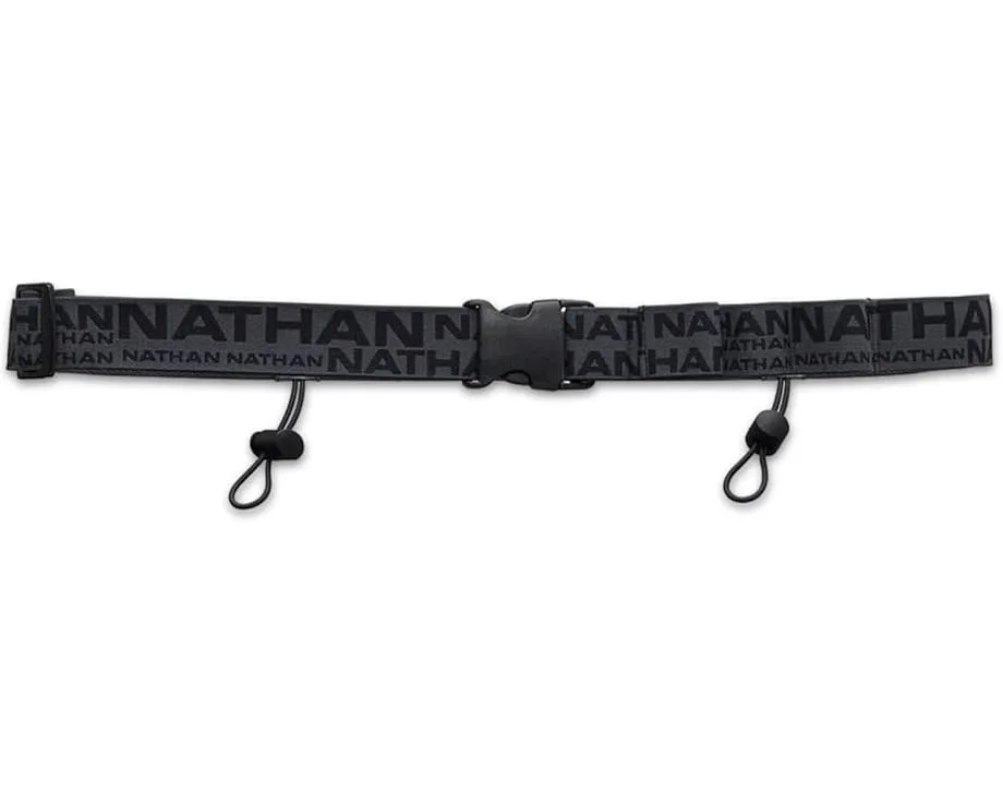 Nathan Race Number Nutrition Waist Belt пояс для стартового номера и гелей