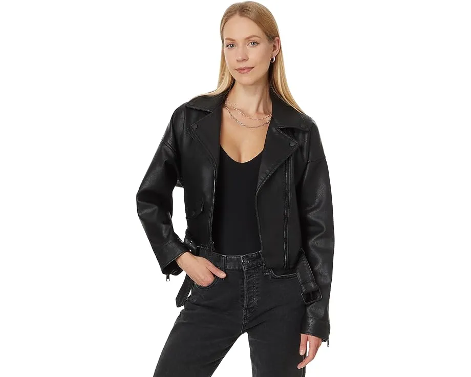 Короткая куртка-косуха Levi's Relaxed Crop из искусственной кожи