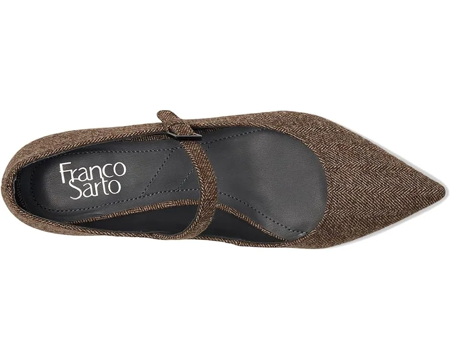 Туфли Franco Sarto Nalin с острым носком и регулируемой пряжкой на щиколотке