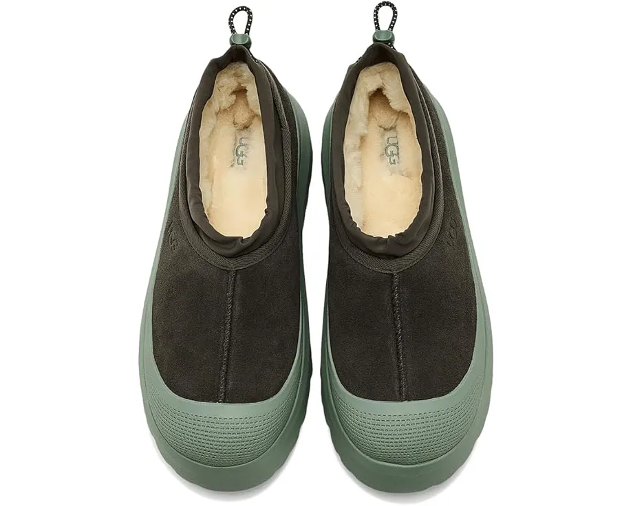 Тапочки UGG Tasman Weather Hybrid с водонепроницаемым верхом и подкладкой из переработанной шерсти