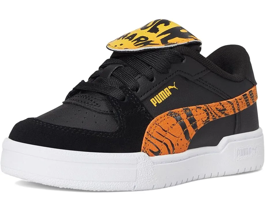 Детские кроссовки PUMA Kids Ca Pro Hot Wheels с круглым носком и графикой