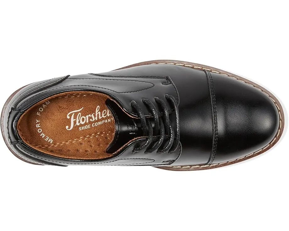 Детские оксфорды Florsheim Rucci Jr. с мыском и стелькой из пены с эффектом памяти
